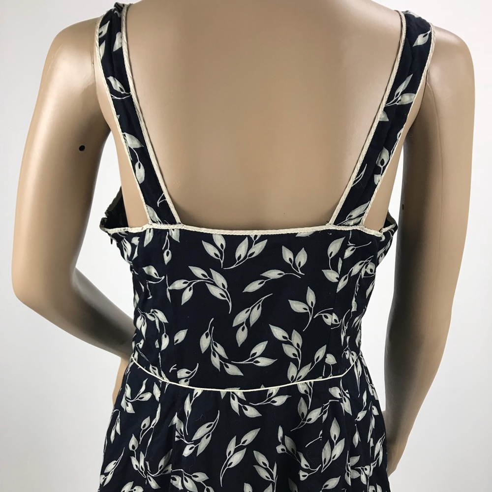 GAP Fit & Midi Leaf Print Dress. Women’s Size 8 - Picture 3 of 8